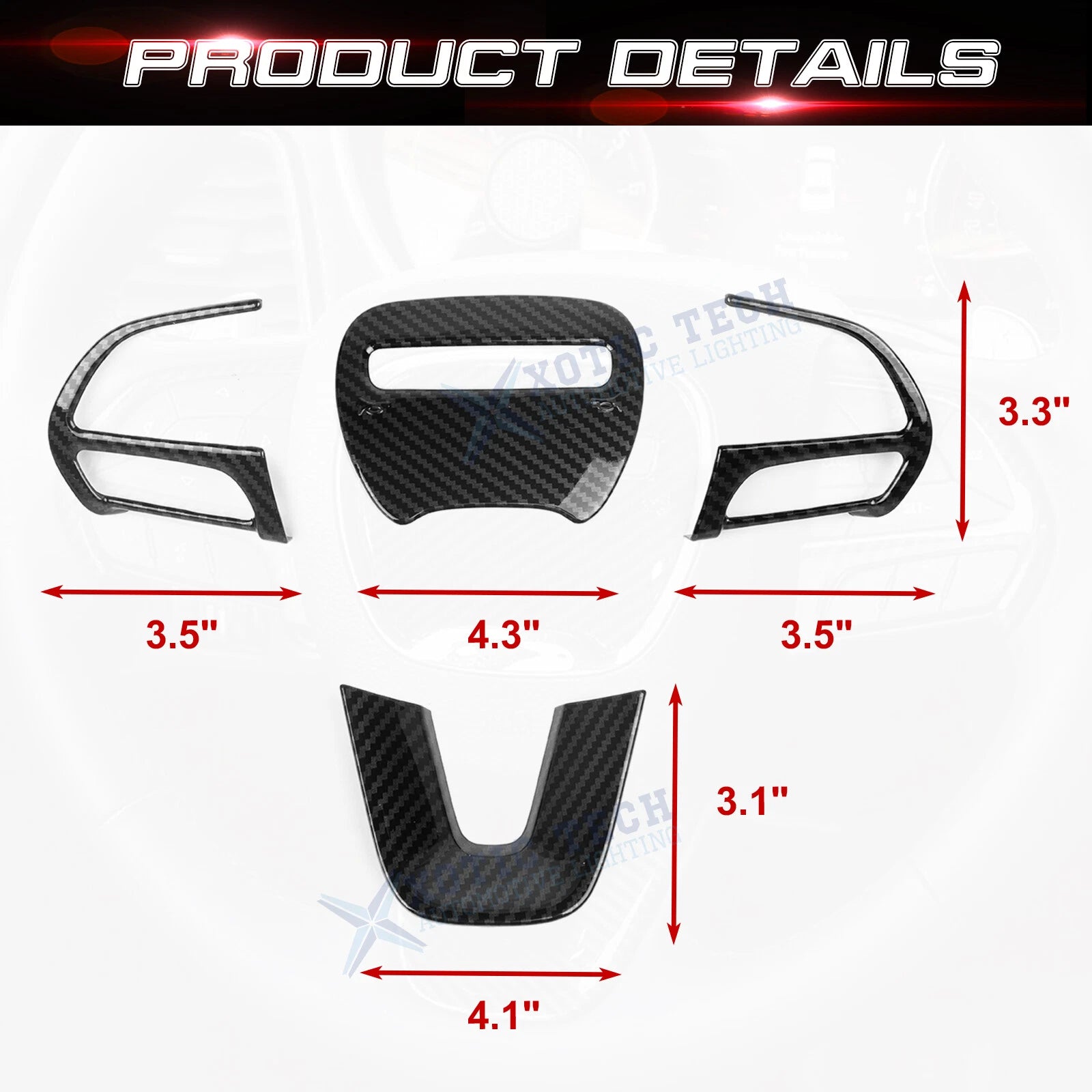 Driver Side Control Cover for Dodge Challenger Charger (2015-2020)