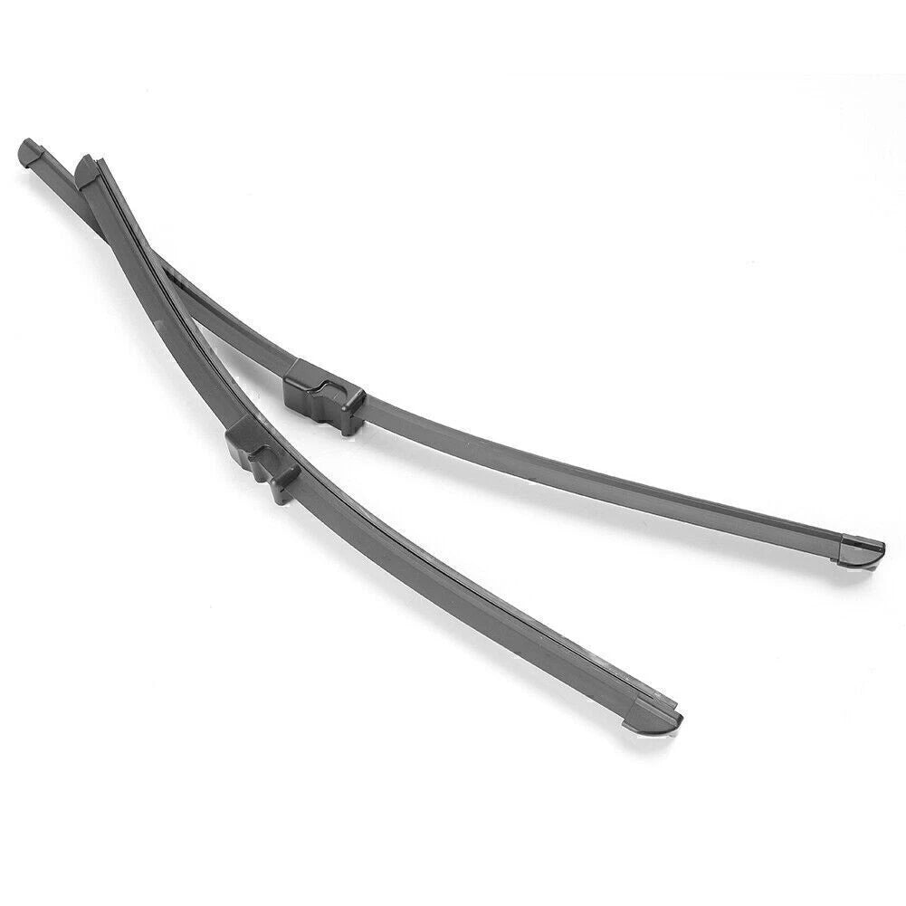 Set of 2 Front Rubber Wiper Blades for Opel Astra H (2004–2009)