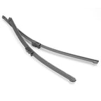 Set of 2 Front Rubber Wiper Blades for Opel Astra H (2004–2009)