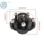 Set of 2 Trailer Idler Hub Kit for 2000 lbs Axle (5 Lug, 1-1/16")