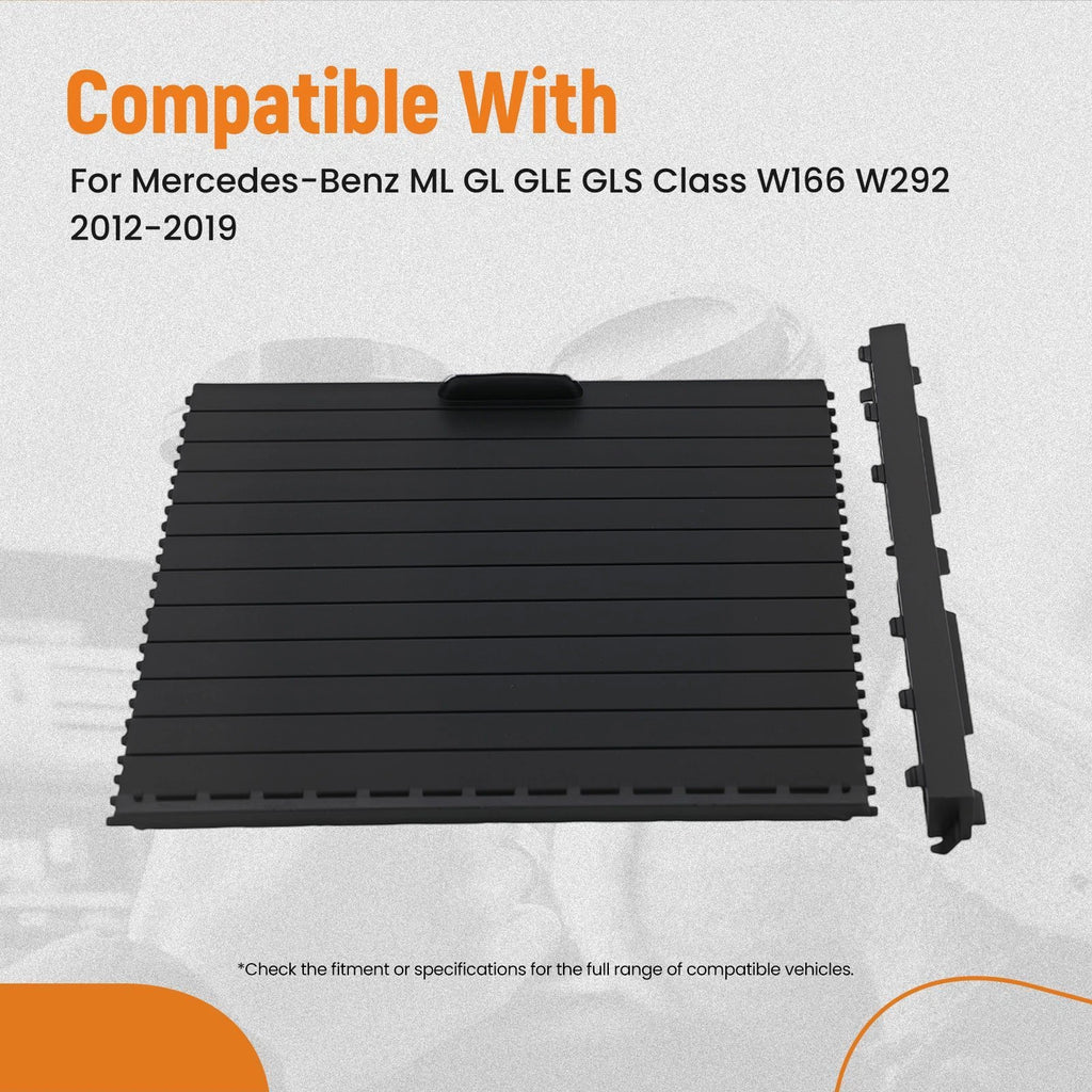 Cup Holder Roller Blind Cover Kit for Mercedes-Benz W166 W292 (2012–2019) 1666805802