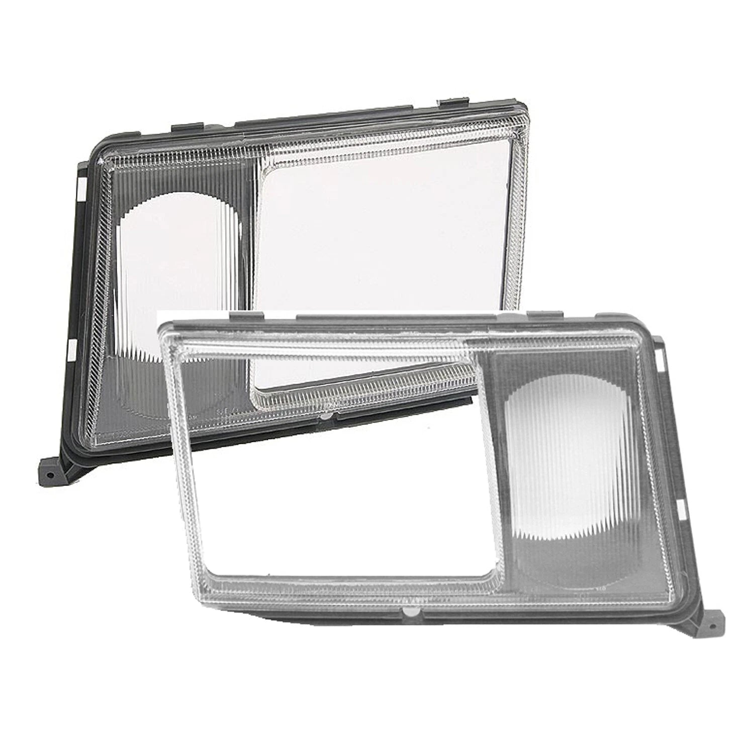 Set of 2 Headlight Door Bezels for Mercedes W124 (1985–1995)