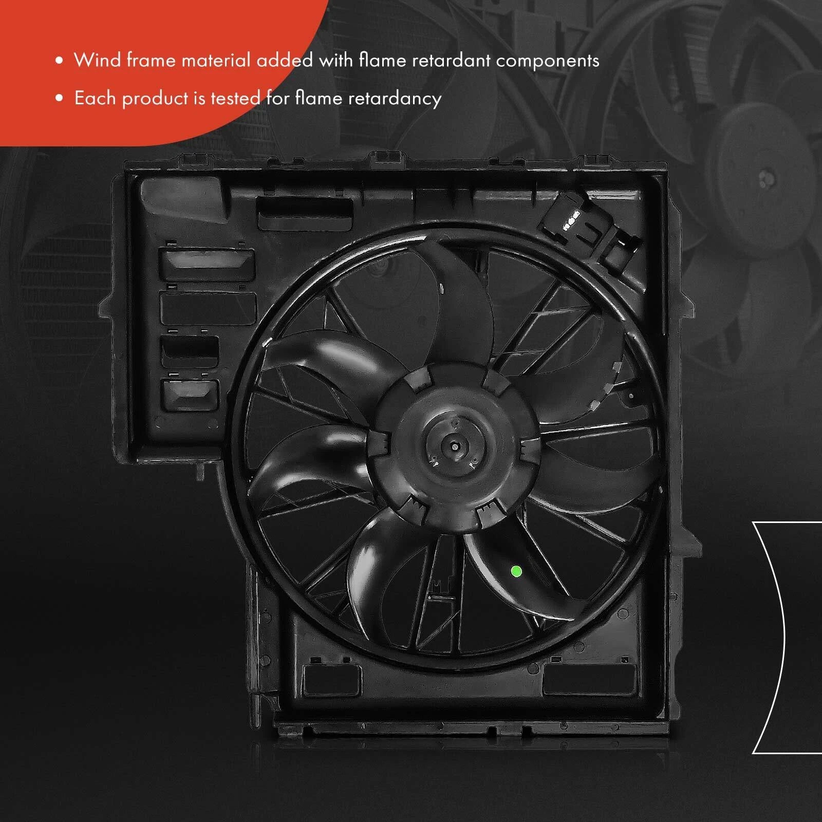 Cooling Fan Assembly for BMW X5 (2004-2006)
