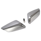 Set of 2 Chrome Mirror Covers for Chevrolet Malibu (2016–2024) w/ Tape & Glue