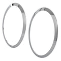 Set of 2 Chrome Headlight Ring Bezel Covers for Mini Cooper S F55 F56 F57 (2014–2021)