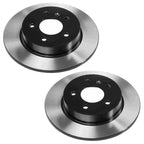 2X Rear E-Coated Disc Brake Rotors 314mm for Genesis G70, Kia Stinger