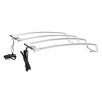 Saddlebag Lid Top Rail & LED Light for Harley Touring Road King (1994-2013)