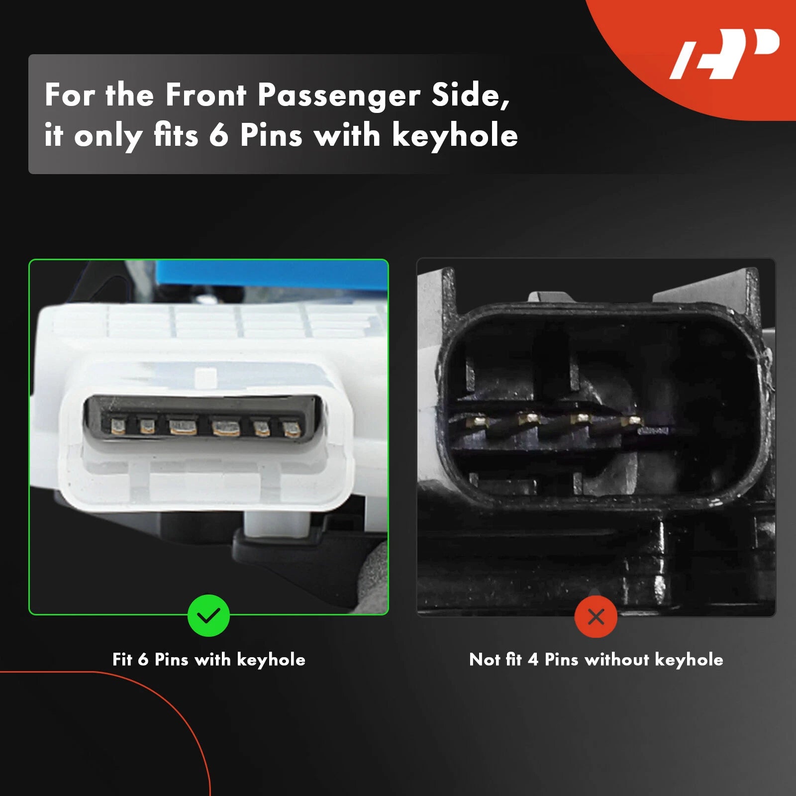 2X Front Door Lock Actuator for Kia Rio (2012-2017)