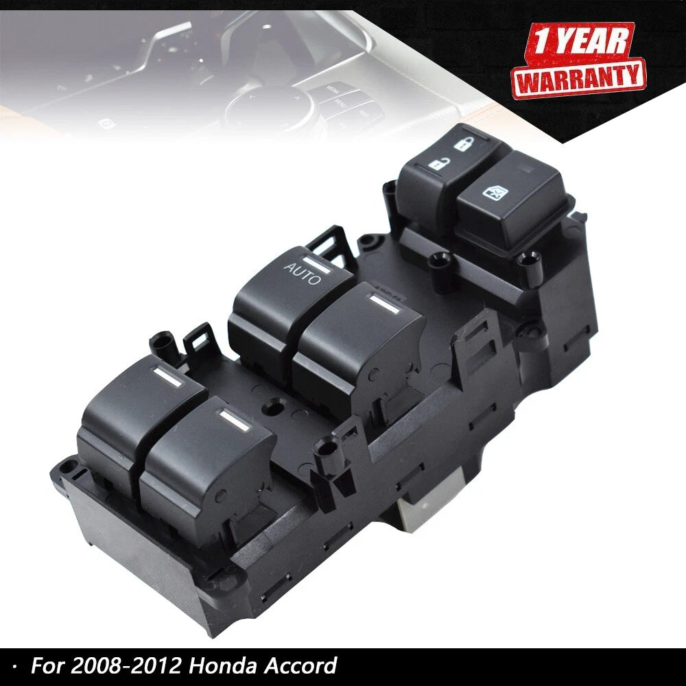 Master Power Window Switch for Honda Accord (2008â2012) Front Left