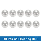 Set of 10 Steel Bearing Balls G16 17.5mm for Various Applications