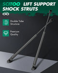 2X Lift Supports Shock Struts for Truck Camper Top Rear Window (C16-08941)