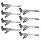 Set of 8 Diesel Fuel Injectors for GM Silverado 2500 3500 4500 (2007–2010)