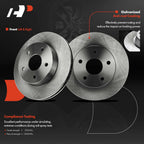 Front Disc Brake Rotors for Jeep Grand Cherokee (1999–2004) Vented