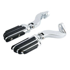 Chrome Rear Passenger Footpeg Mount for Harley Touring (1993–2024)