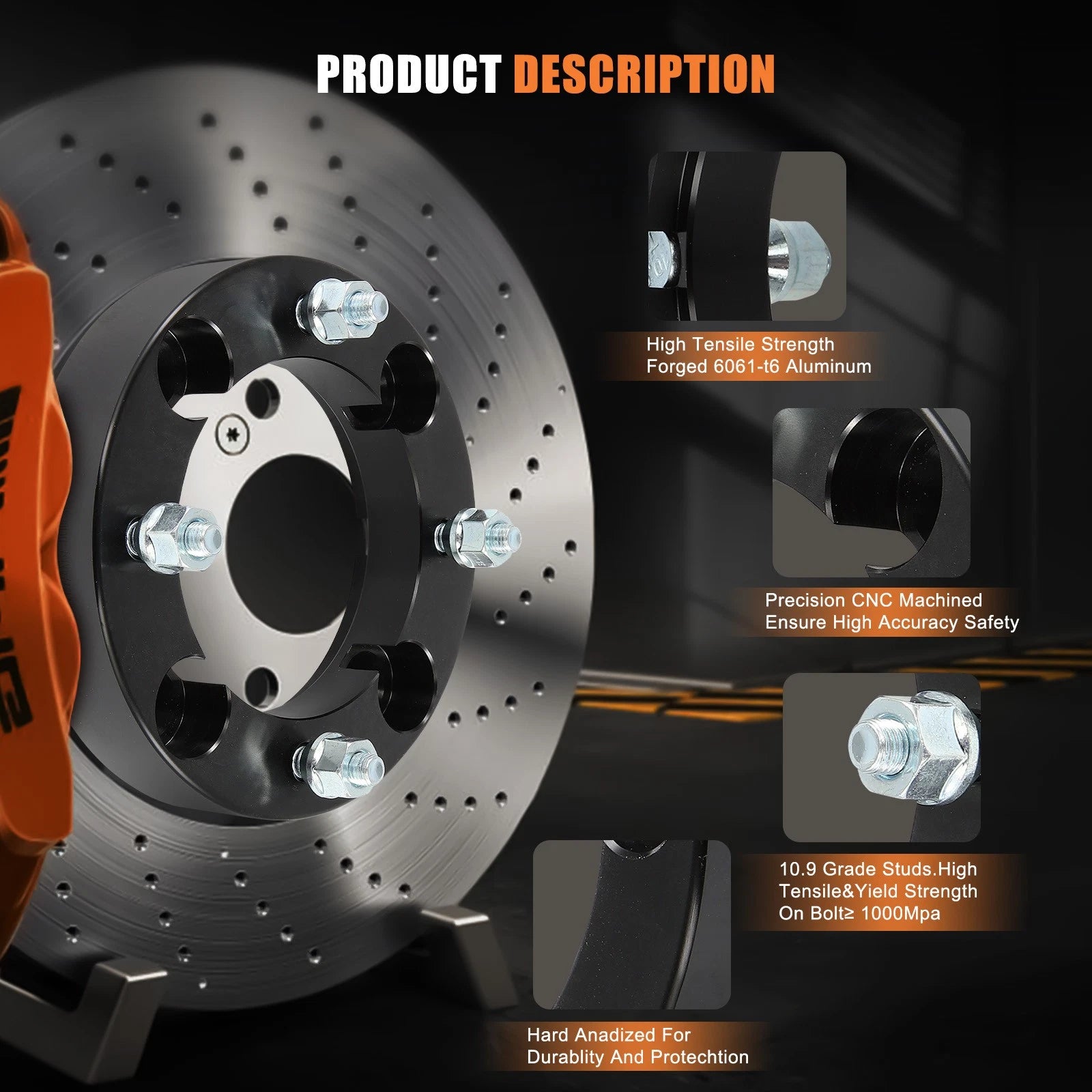 2X 1.25" Wheel Spacers for Can-Am Outlander (2003–2023)