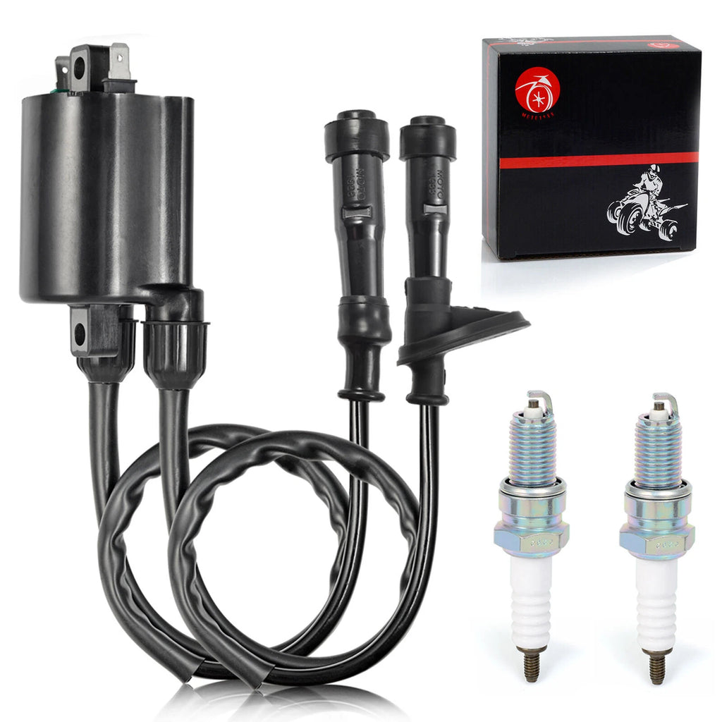 Set of 1 Ignition Coil Spark Plug & Cap for Honda Shadow ACE 750 (1998–2003)