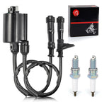 Set of 1 Ignition Coil Spark Plug & Cap for Honda Shadow ACE 750 (1998–2003)