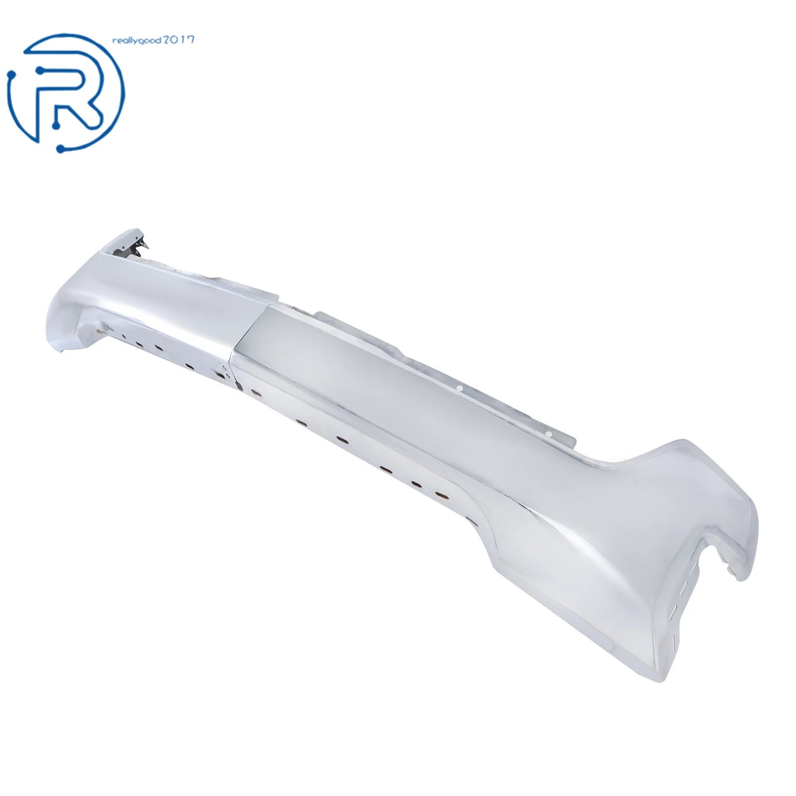 Chrome Split Front Bumper for Chevy Silverado 1500 (2019-2022)