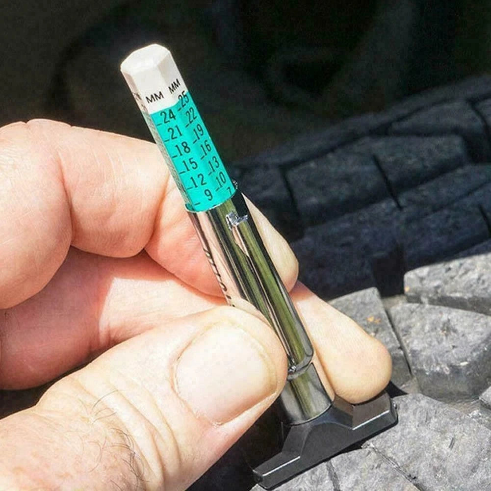 Tyre Tread Depth Gauge for Car, Van, Truck, Scooter (Universal)