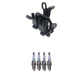 Set of 4 Ignition Coils & Denso Iridium Spark Plugs for Kia Spectra (2000–2009)