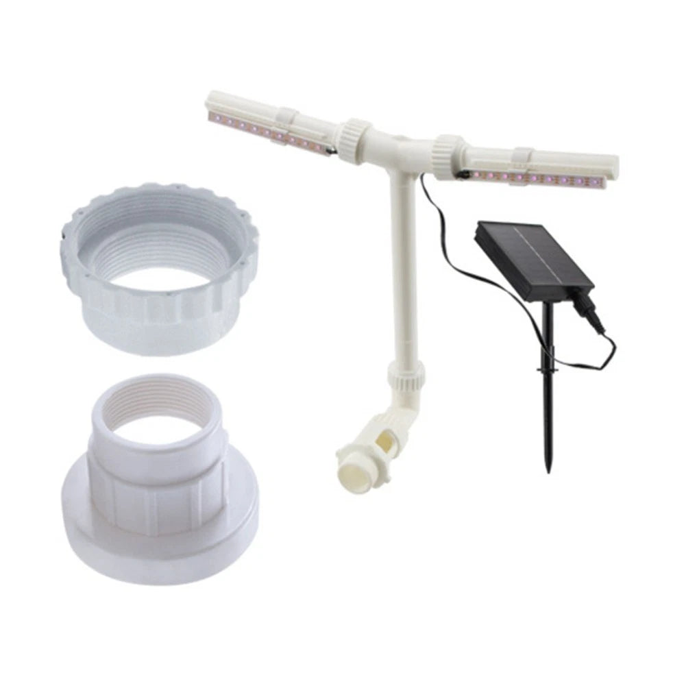 Pool Fountain with Adjustable Features and Remote Control Functionality