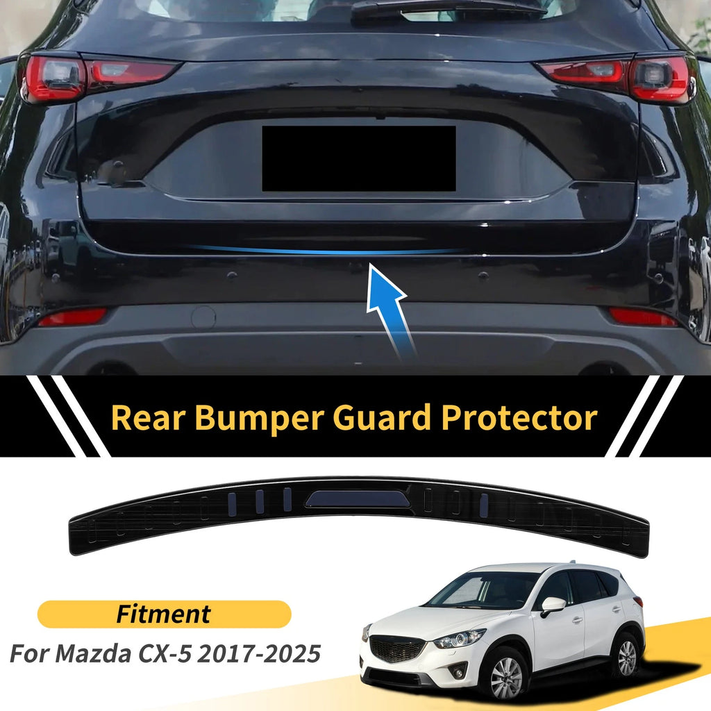 Bumper Guards for Mazda CX-5 (2017–2025) Titanium Tone 1 Pc