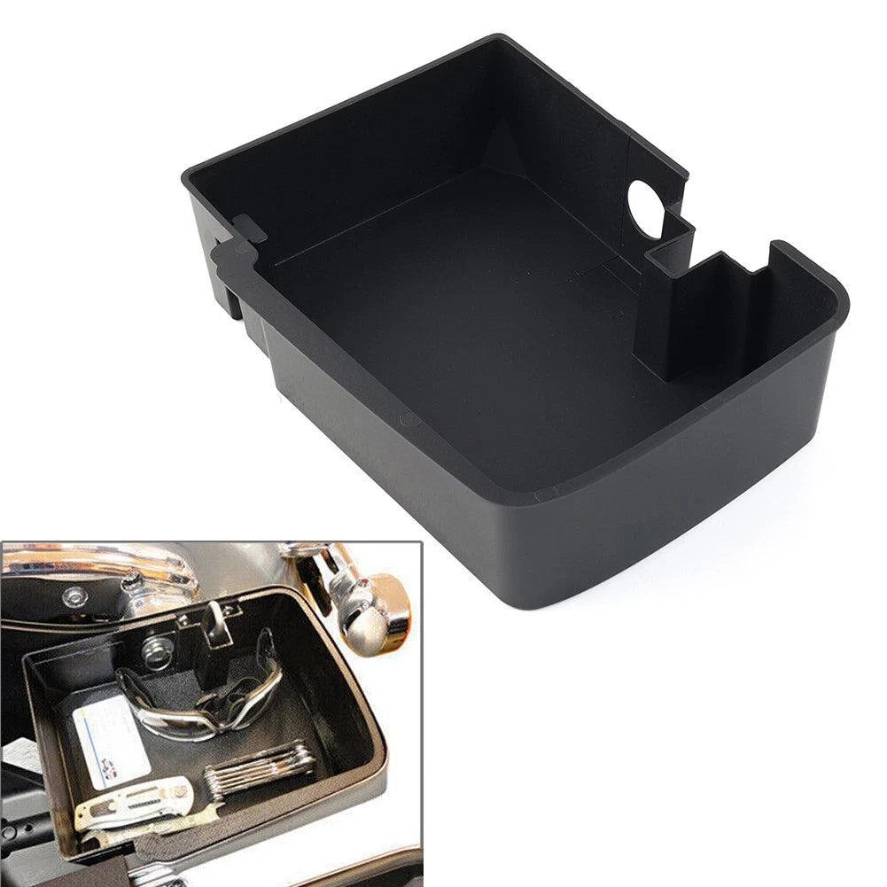 Saddlebag Tray Organizer for Harley Road King Electra Glide (2014–2023) Left