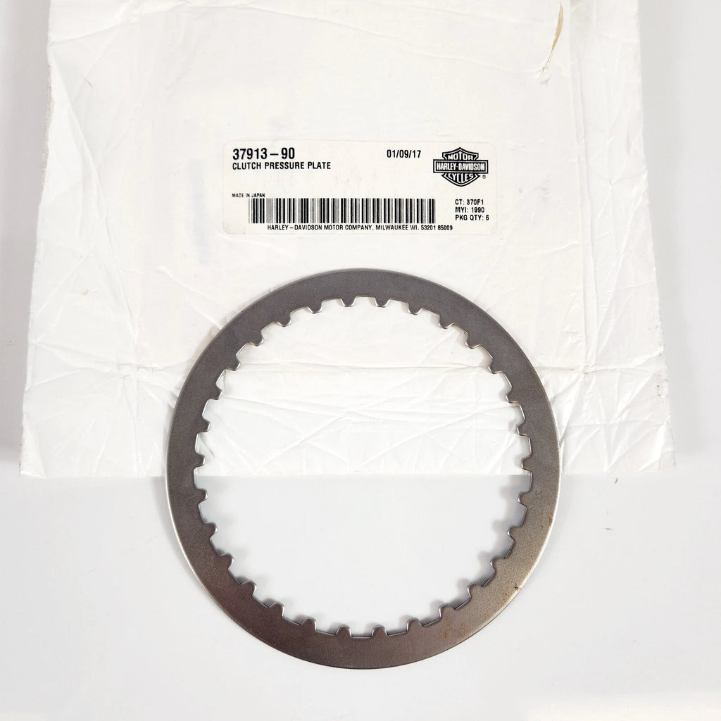 Replacement OEM Clutch Steel Plate for Harley Evolution (1990–1997) 37913-90