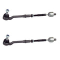 Set of 2 Front Steering Tie Rod End Assemblies for BMW X5 (2000–2006)