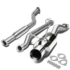 4" Rolled Muffler Tip Catback Exhaust System for Honda Civic Si (2002–2005)