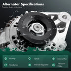 Alternator 60Amp for Nissan D21 Pickup (1995–1997)