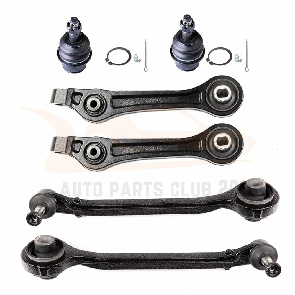 Set of 6 Front Lower Control Arms Ball Joints for Dodge Charger (2007–2010)