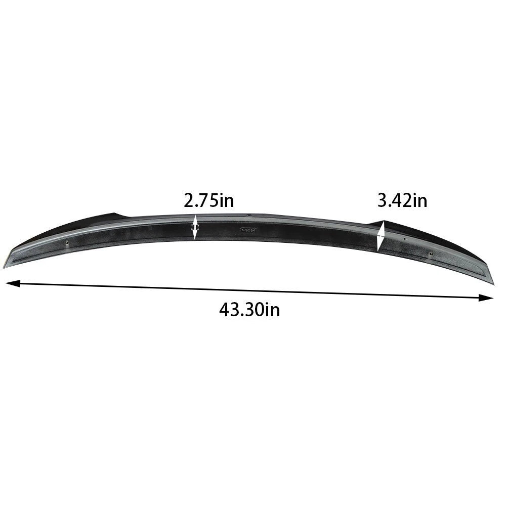 Rear Spoiler for Nissan Sentra (2020–2021) Gloss Black Plastic
