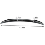 Rear Spoiler for Nissan Sentra (2020–2021) Gloss Black Plastic