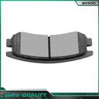Set of 4 Rear Ceramic Brake Pads & Left Caliper for Buick Regal (1997–2004) & Chevy Impala (2000–2010)