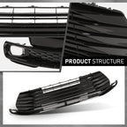 Front Bumper Lower Grille for Toyota Sienna (2021–2025)