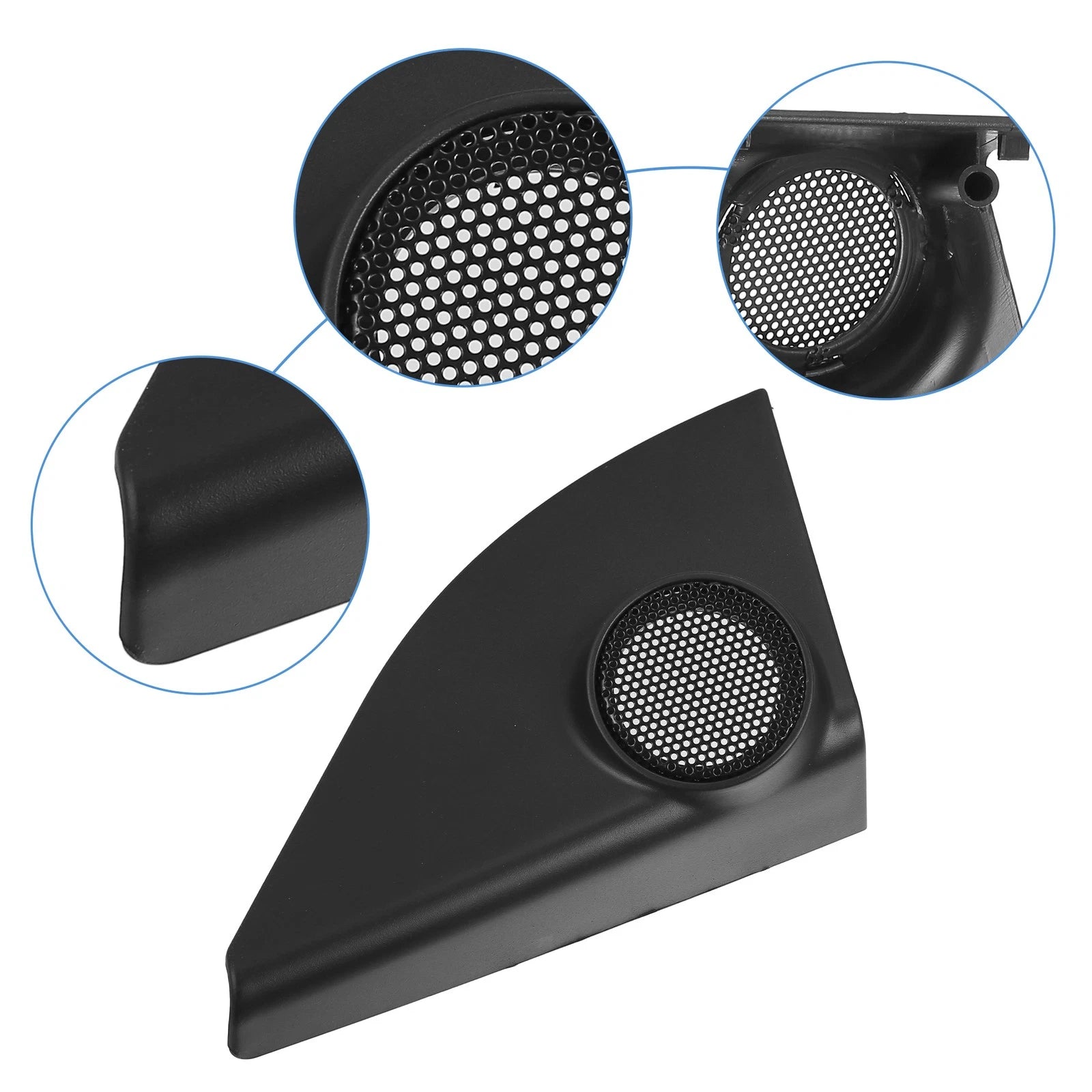 1 Pair Tweeter Speaker Panel Cover Trim for Toyota RAV4 (2013–2018)