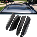 Set of 4 Roof Rack Bar Rail End Cover Caps for Toyota 4Runner (2003–2009)