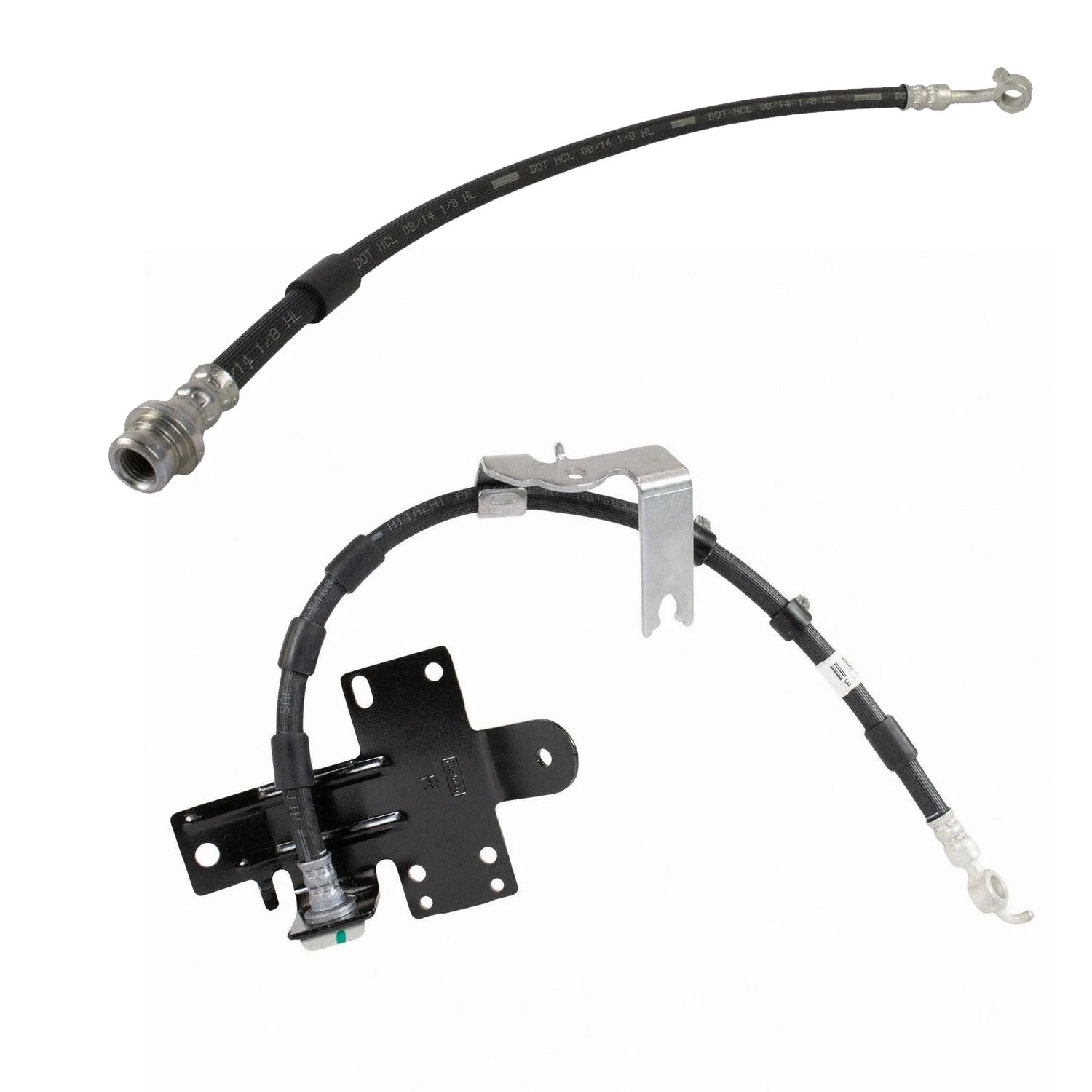 Motorcraft Rear Left & Right Brake Hydraulic Hose Kit for Ford Edge (2015)