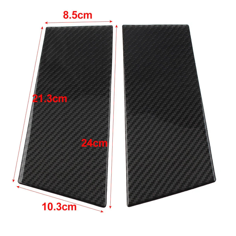 Exterior Door Window B Pillar Post Cover Trim for Nissan 350Z (03-09)