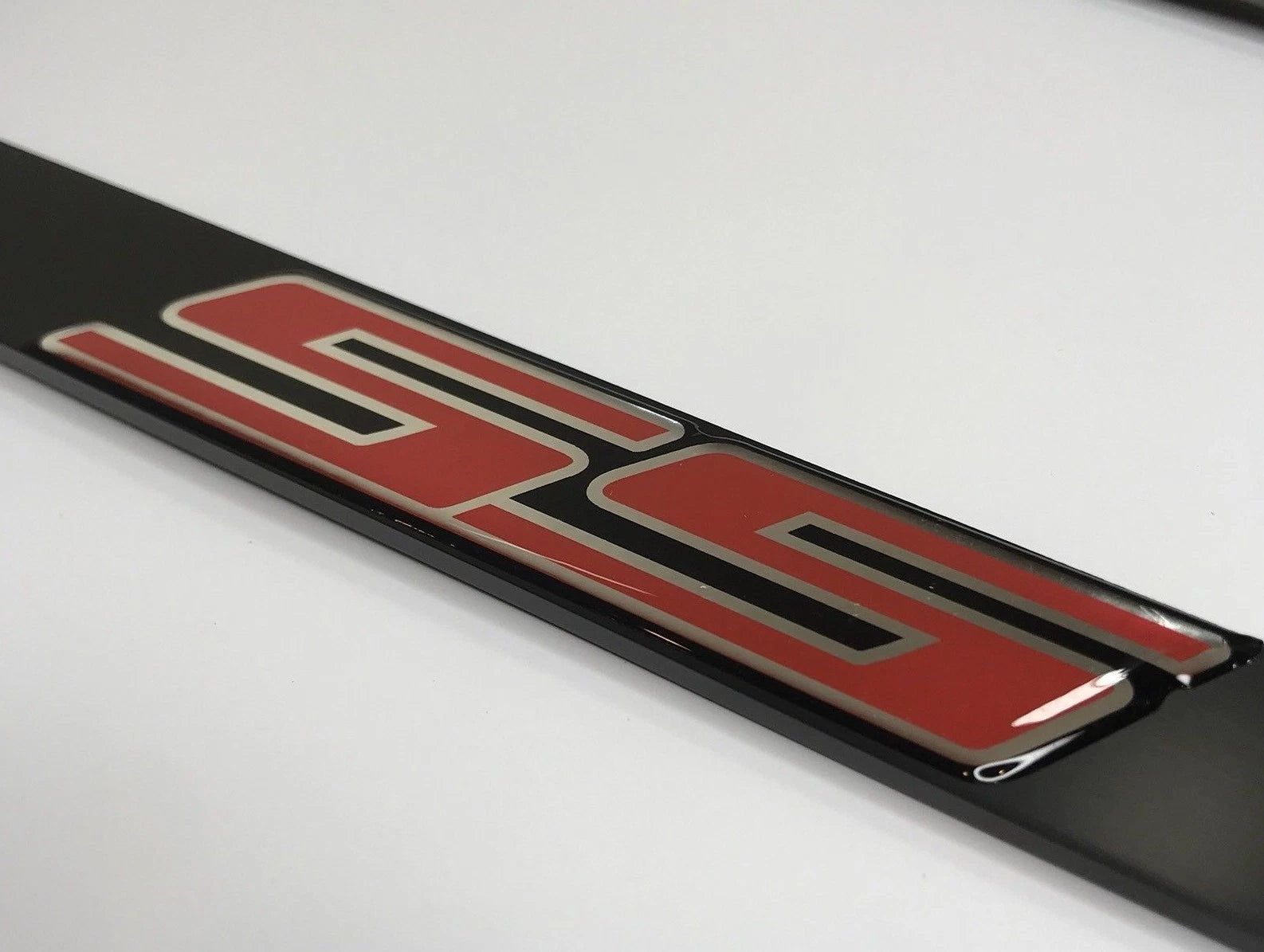 License Plate Frame Matte Black Premium for Chevrolet Camaro SS (2010–2024)