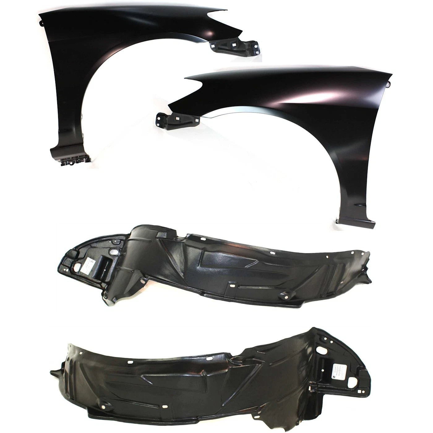 Set of 4 Auto Body Repairs for Coupe Sedan