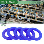 Set of 5 Oil Seal Rotary Shaft Seal 32x45x6mm High Pressure for Automotive