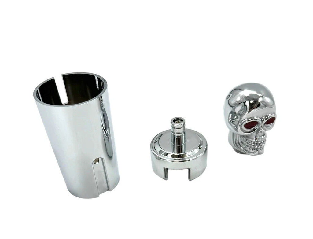 Gear Shift Knob with Cover Chrome Skull for Freightliner M2 Eaton Fuller (2013–2018)