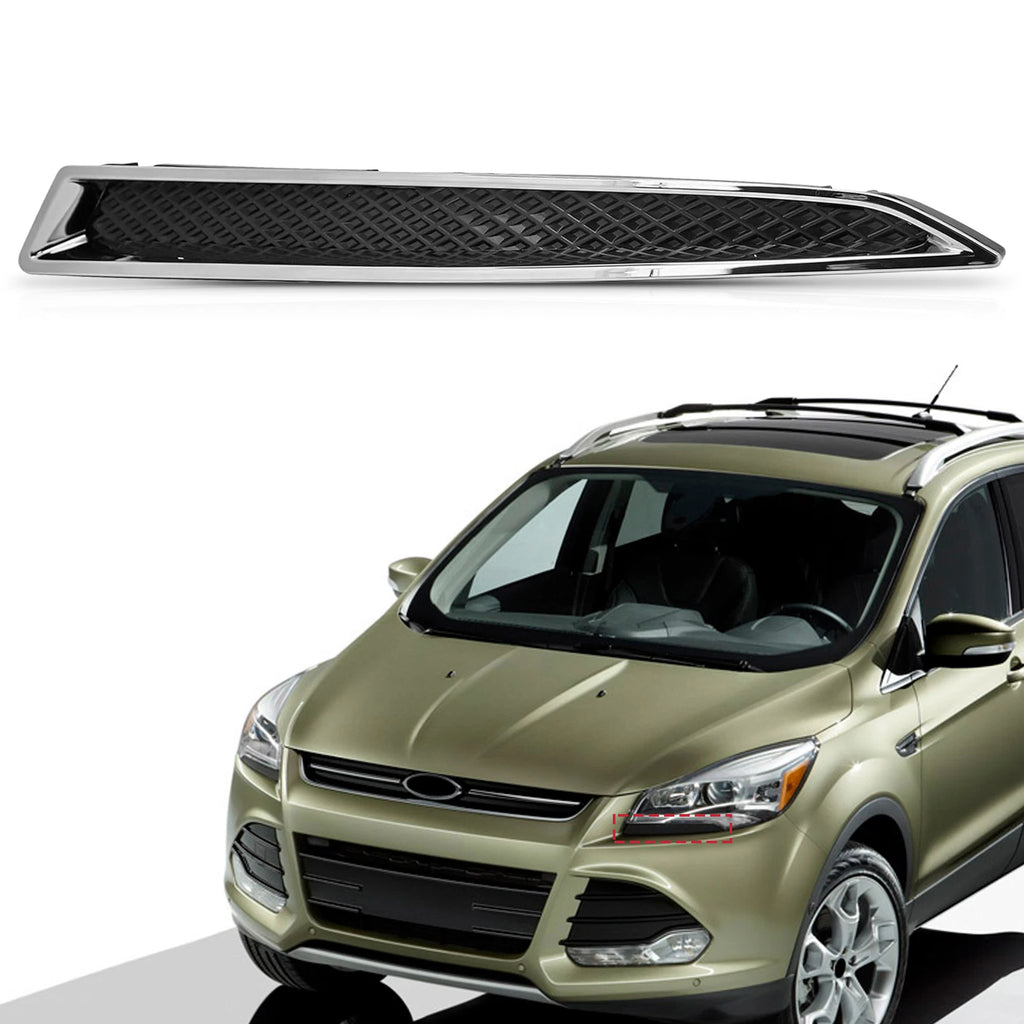 Lower Left Headlight Trim Moulding for Ford Escape (2013–2016)