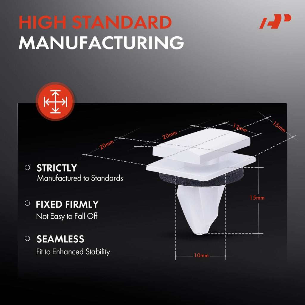20x Fender Wheel Flare Molding Clip for Ford