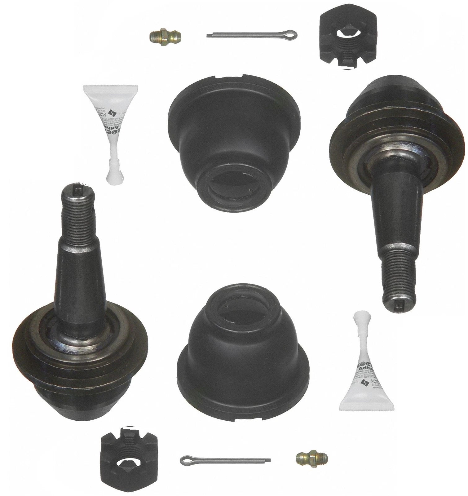 Set of 2 Front Lower Ball Joints for Chevy GMC K1500 2500 (1990–1999)