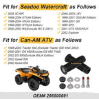 2X Handle Grip Kit 295500691 for Can-Am Traxter 500 DS 650 Quest 500 650