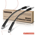 2X Front Outer Brake Hydraulic Hose for Mercedes-Benz E320 E430 (1995–2002)