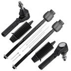 Front Inner Outer Tie Rod Ends with Boots for Chevy Malibu (2004–2010)